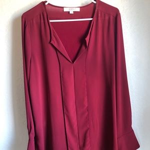 Loft-long-sleeved blouse